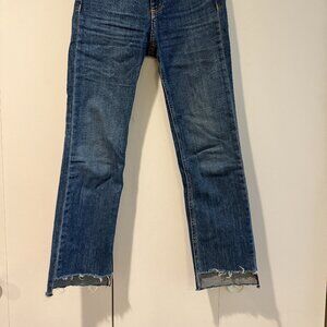 Rag & Bone Straight Cut Out Jean Size 24